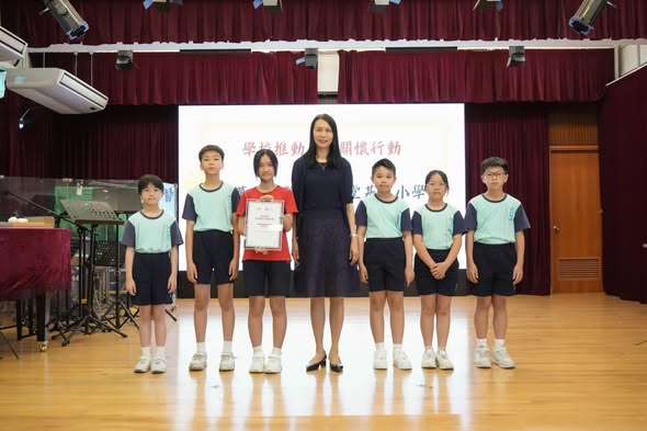 School Recognised by Ming Pao for Promoting Elderly Care and Values Education Activities